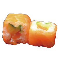 Rollito de salmón