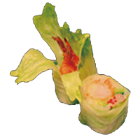 Vegetal de langostino tempura