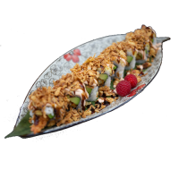 Crunch cali roll de tempura langostino